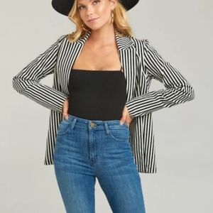NWT Striped Buckingham Blazer - Size L